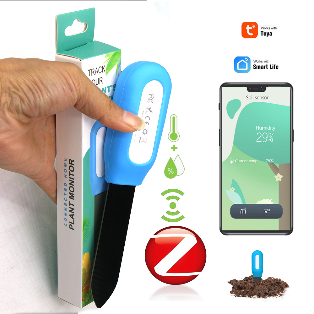 Smart Soil Sensor - Akıllı Zigbee Toprak Sensörü Ev Bahçe