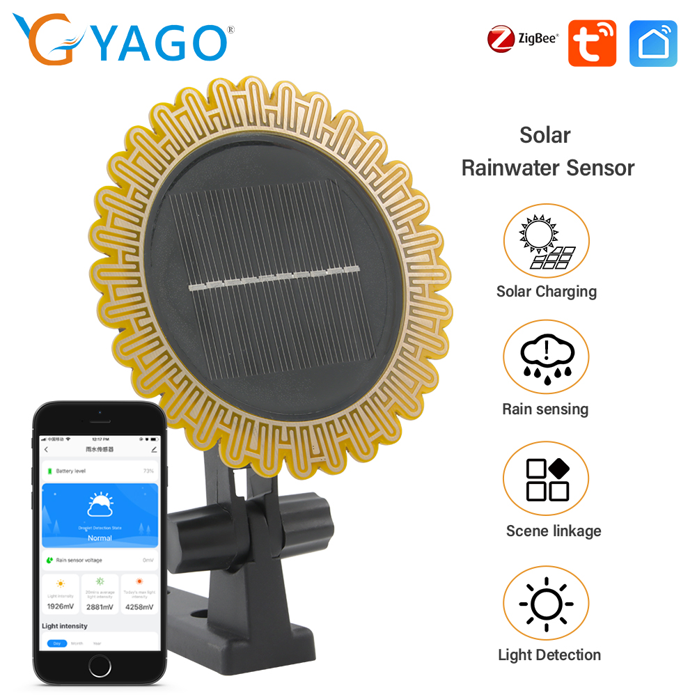 Smart Garden Valve - Tuya Zigbee Güneş Güneş Işığı ve