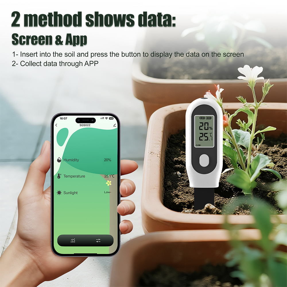 Smart Soil Sensor - 3'ü 1 Arada Toprak Test Cihazı