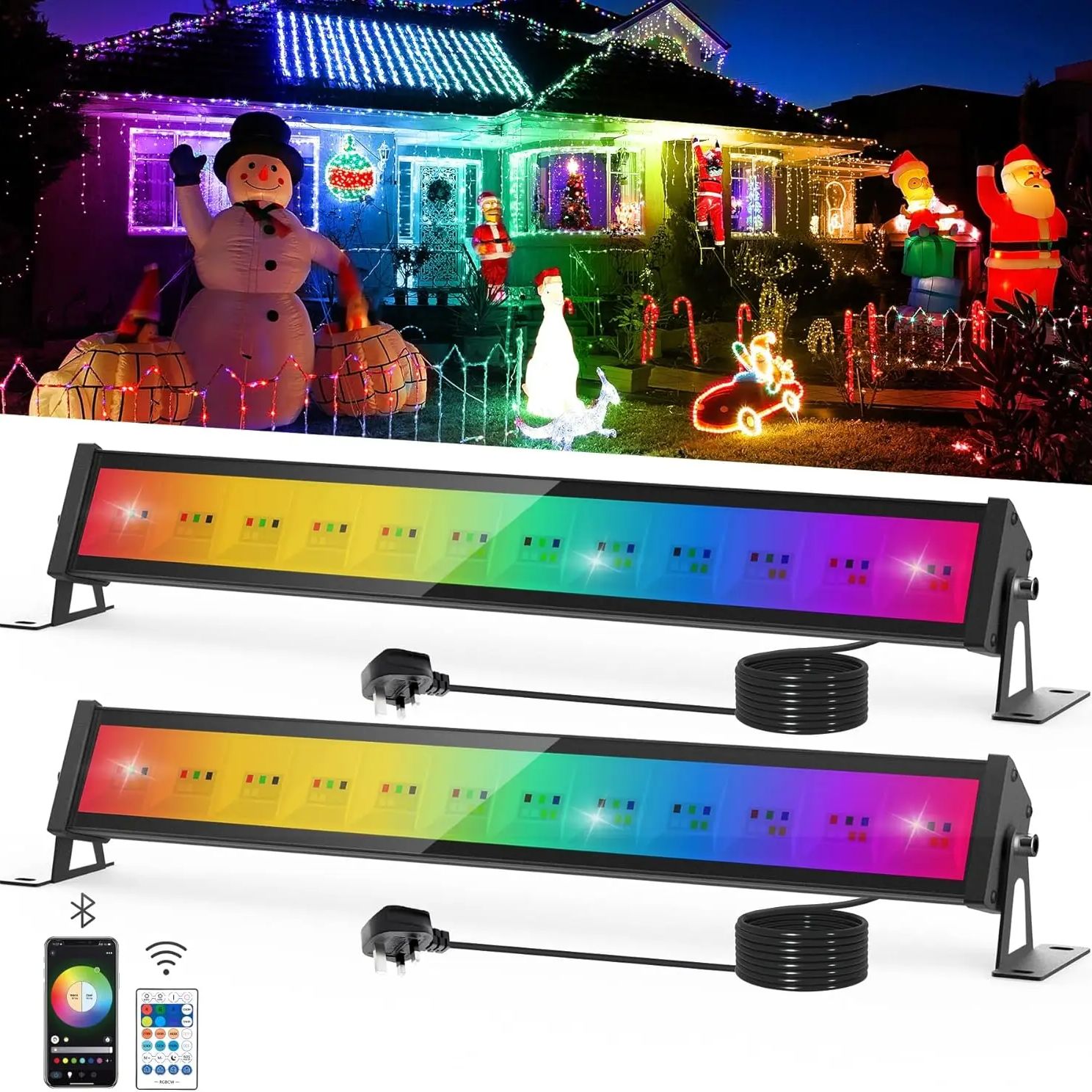 50W RGB LED Projektör Çubuğu U - Smart Garden Uk incelemesi ve fiyatı