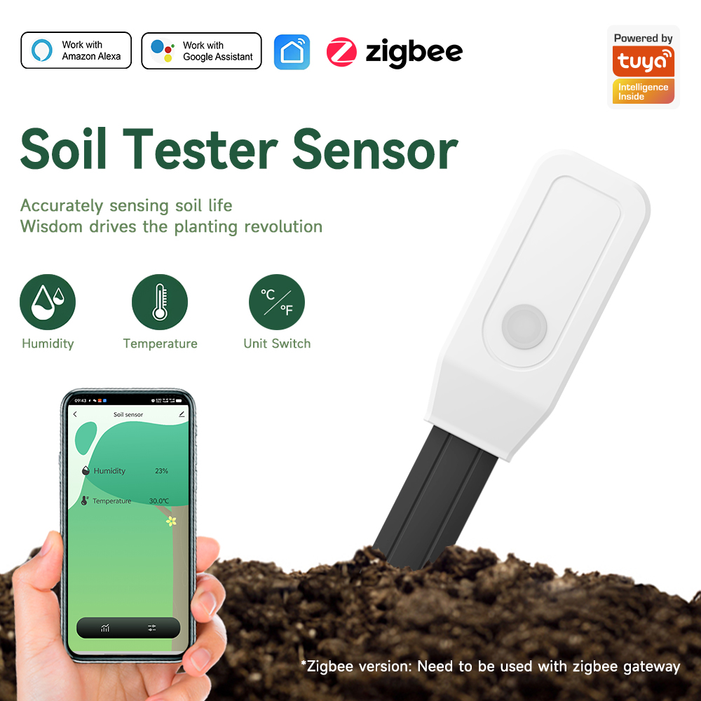 iHseno Tuya Zigbee Akıllı Topr - Smart Soil Sensor incelemesi ve fiyatı