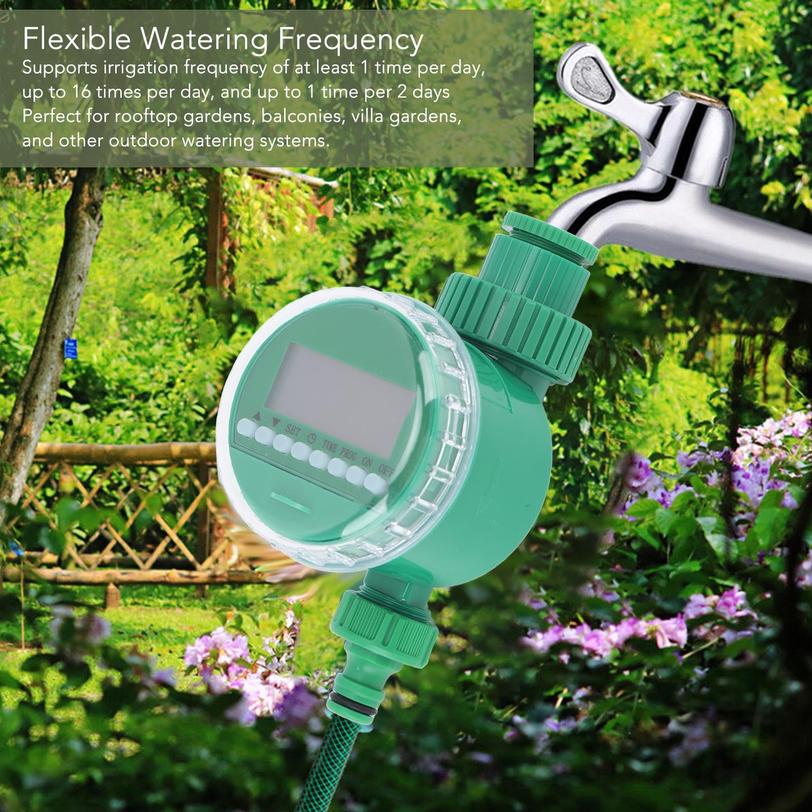 LCD ekran elektronik bahçe sul - Smart Garden Valve incelemesi ve fiyatı