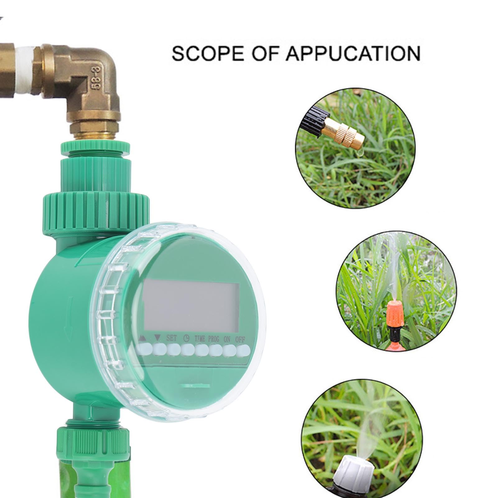 LCD ekran elektronik bahçe sul - Smart Garden Valve incelemesi ve fiyatı