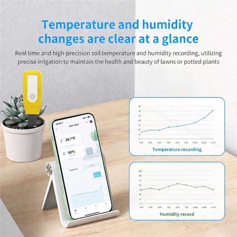 WCS-Tuya WIFI Toprak Test Ciha - Smart Soil Sensor incelemesi ve fiyatı