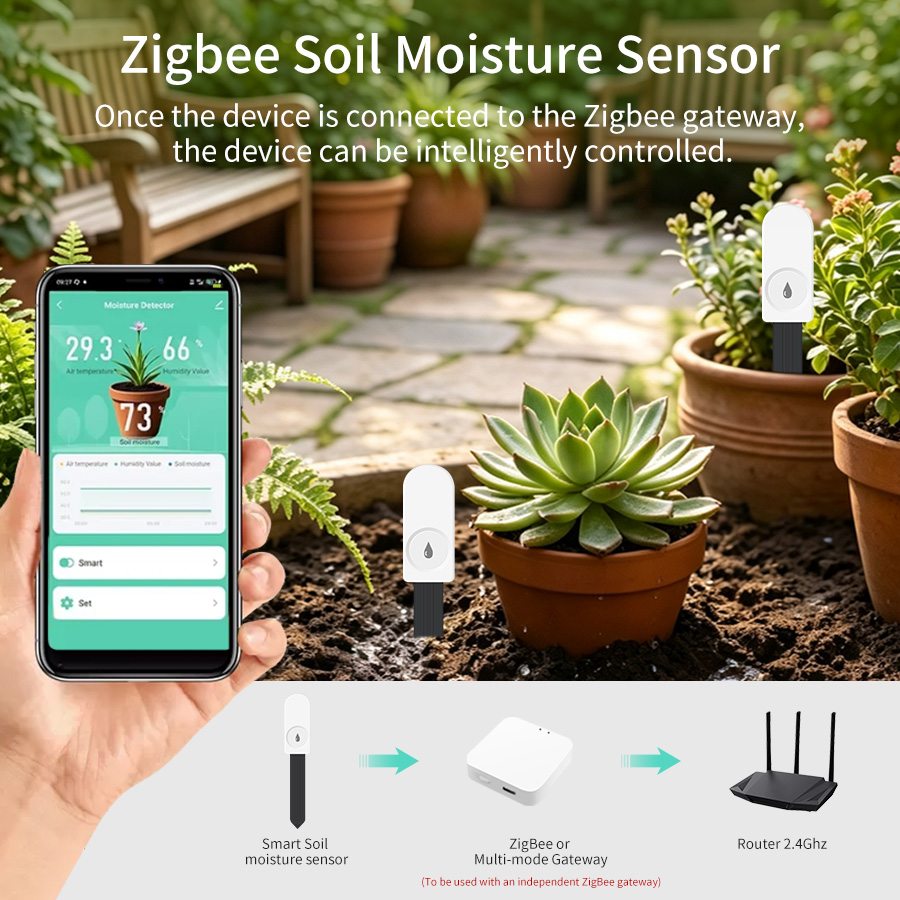 Akıllı Zigbee 3.0 Toprak Test  - Smart Soil Sensor incelemesi ve fiyatı