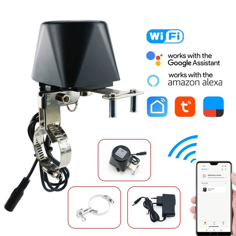 Tuya Akıllı Gaz Vanası WIFI Ba - Smart Garden Valve incelemesi ve fiyatı